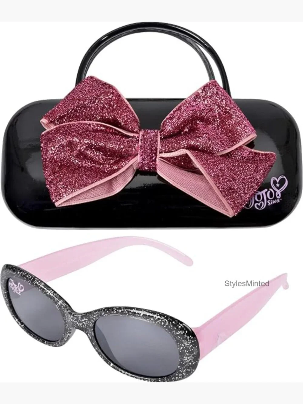JoJo Siwa Girls Sunglasses for Kids with Case UV Protection
